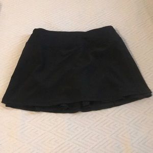 lululemon Black Workout Skirt